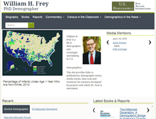 Tablet Screenshot of frey-demographer.org